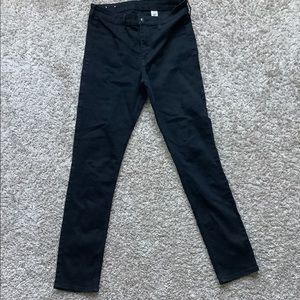 Black skinny jeans